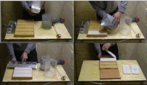 Изготовление гипсовой плитки в домашних условиях