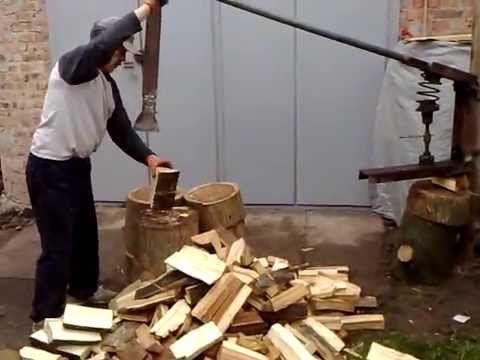 Дровокол своими руками — инструкция по изготовлению колуна для дров с фото и видео