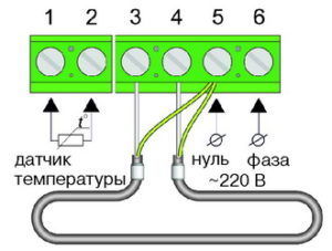 Схема подключения одножильного кабеля для теплого пола Теплолюкс